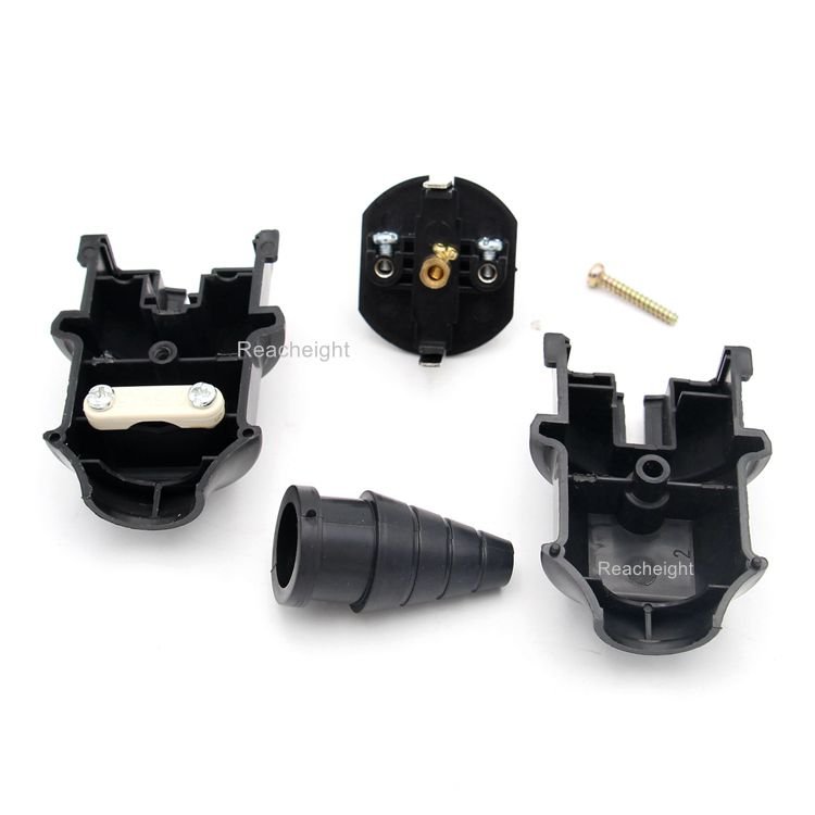 16A 220v Euro male electrical plug