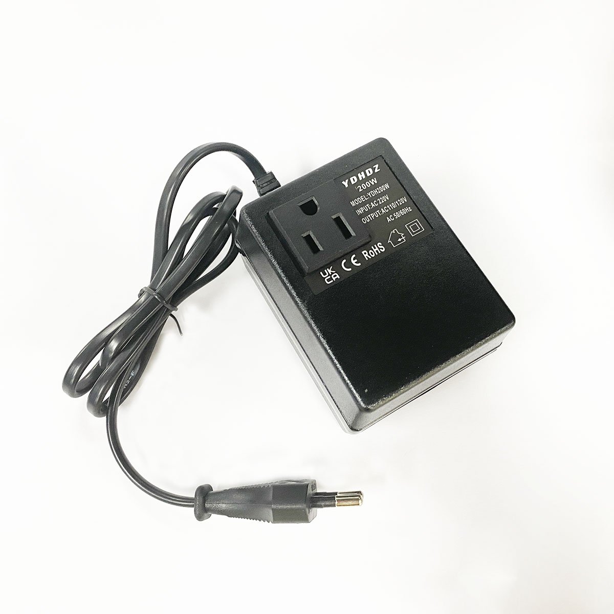 200W 220V Voltage Converter Transformer to 110V Travel EU/US/UK Plug Voltage Transformer Converter