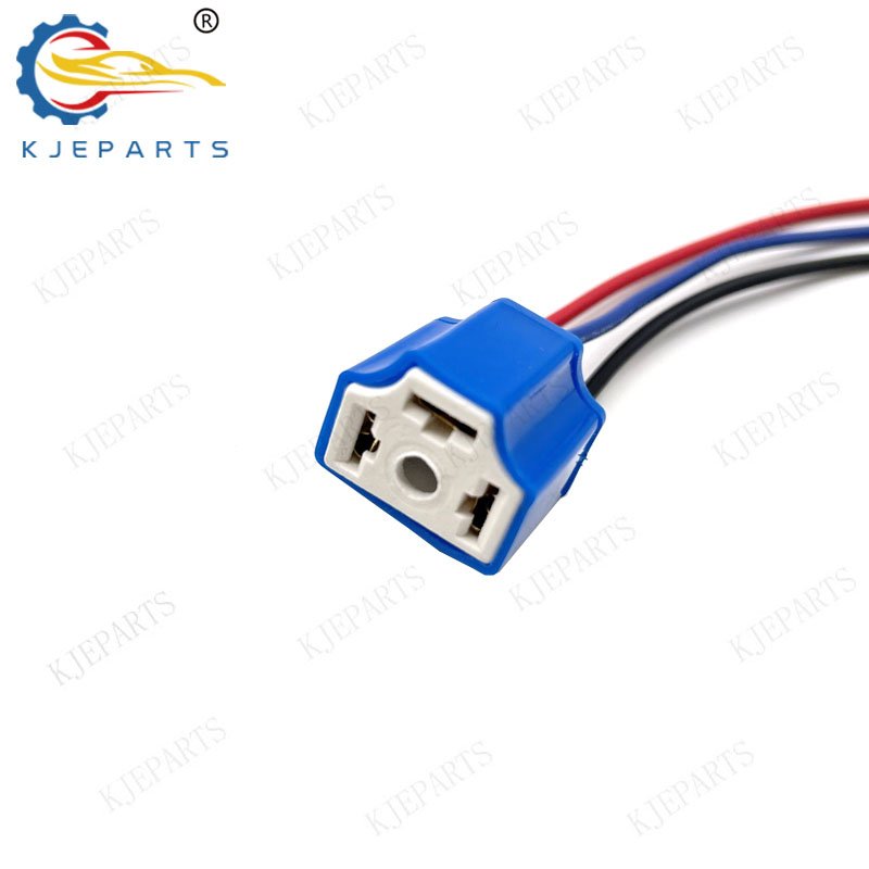 3 pin Auto Connector Housing Plug Terminal Ceramic Socket Connector Car Headlight Wiring Harness