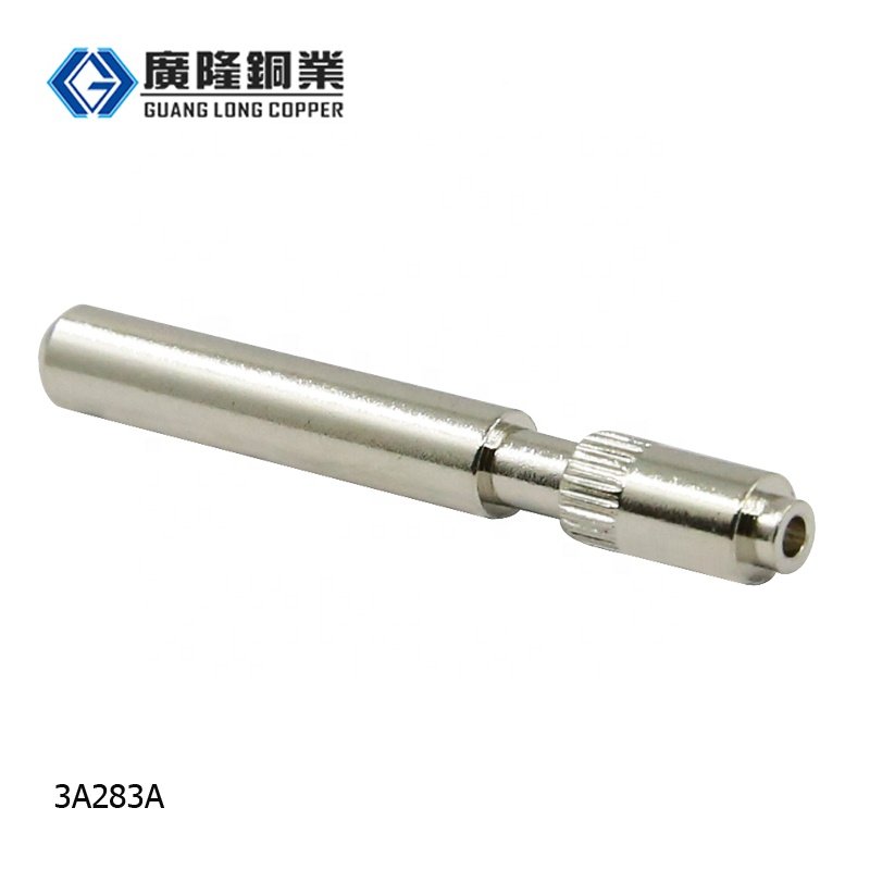 Brazil Power Plug Brass PIN Nickel Plating 3A283A