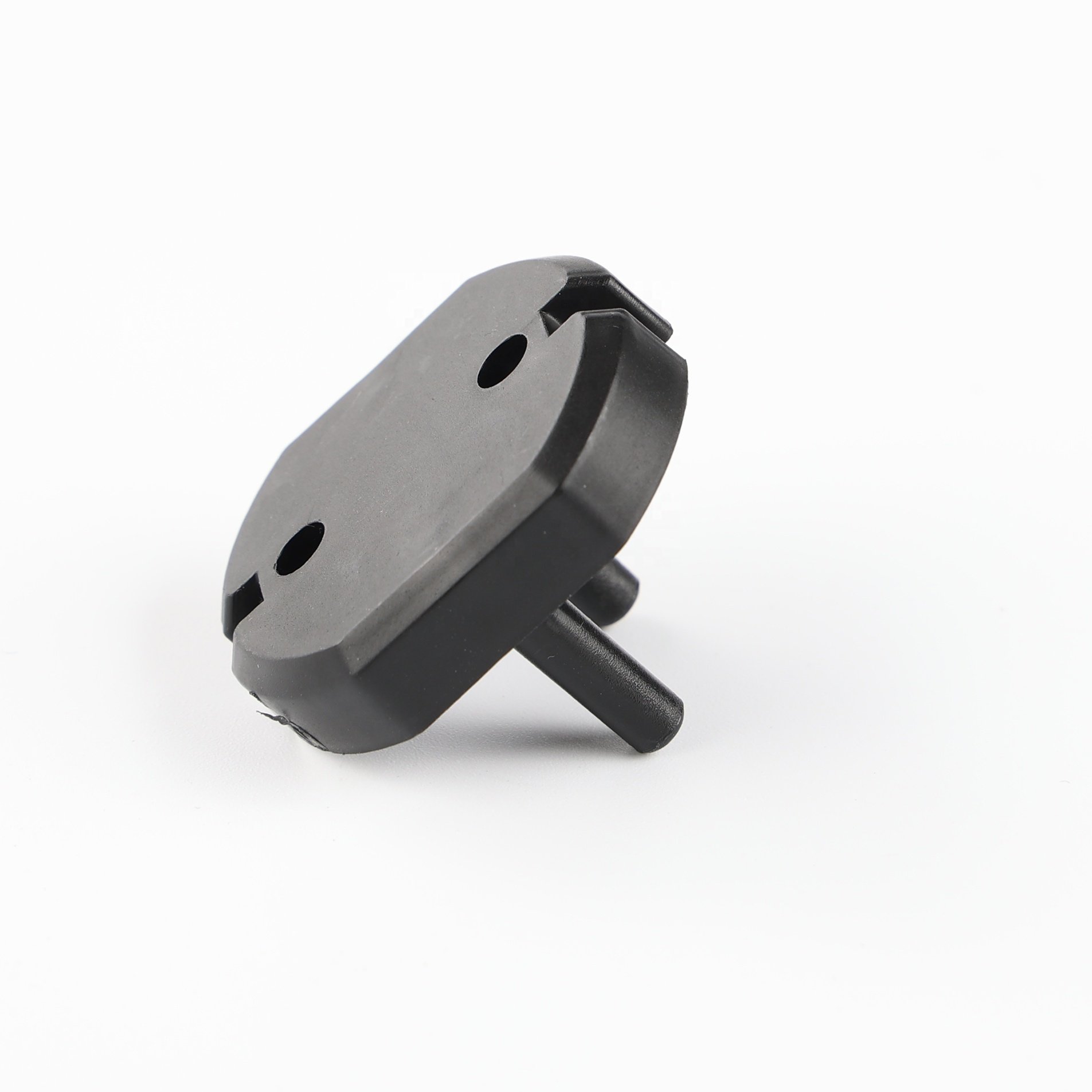 European Power Plug Protective Cover Black Color Schuko Socket Cap