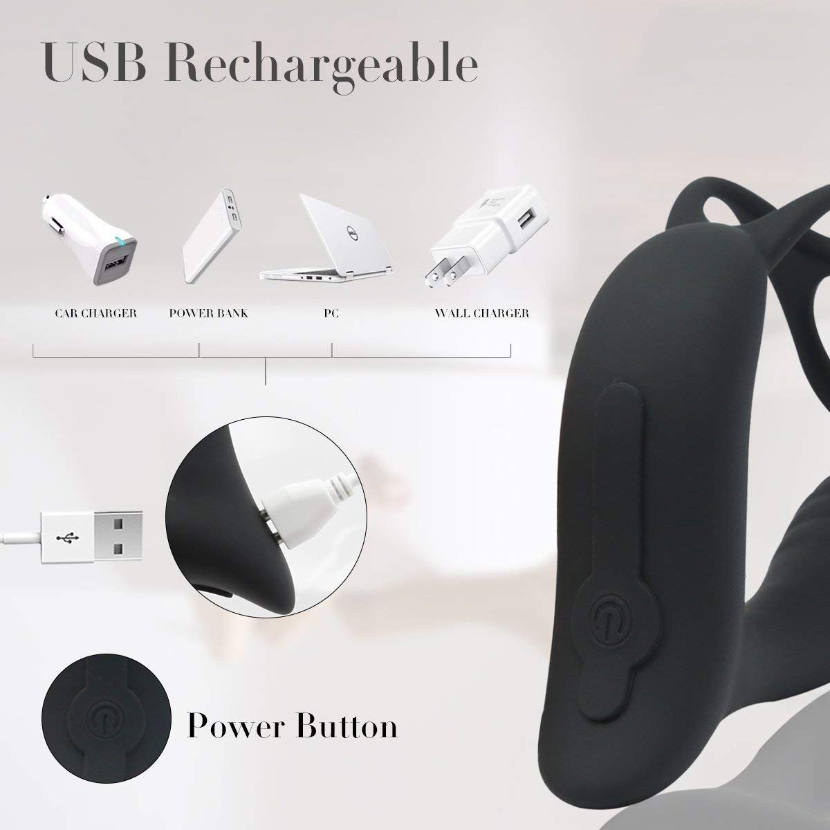 Anal Plug Silicone Waterproof Prostata Stimulator Butt Delay Ejaculation Ring Toy Shuanghuan Prostate Massager 4 Generation