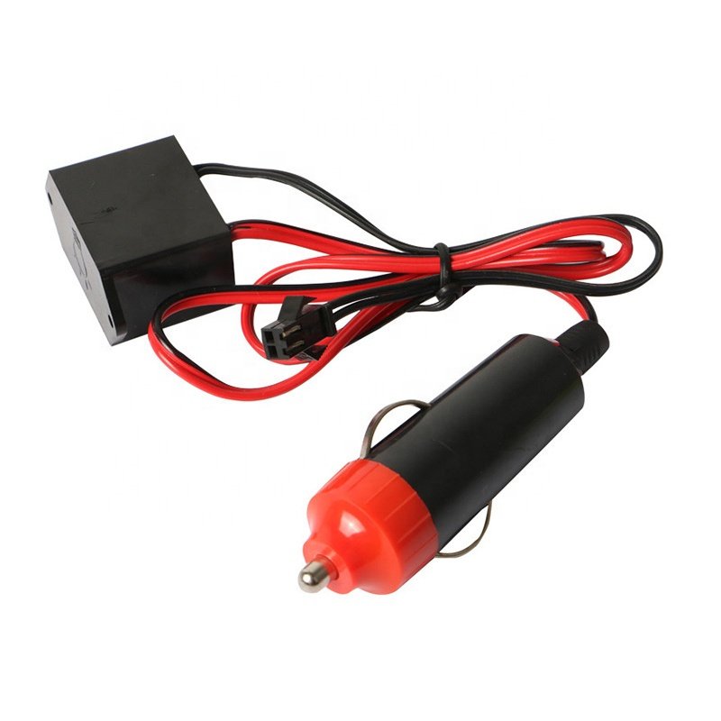 EL Wiring Neon Strip Flexible Car Interior LED Ambient Light Atmosphere Lamp Cigarette Lighter Plug