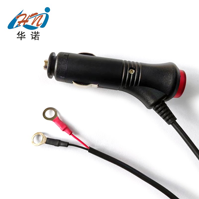 Car Charger Automotive Cigarette Lighter Adapter Plug Cord With ON/OFF Switch To DC5.5*2.1mm Cable Cigarette Lighter plug 12v