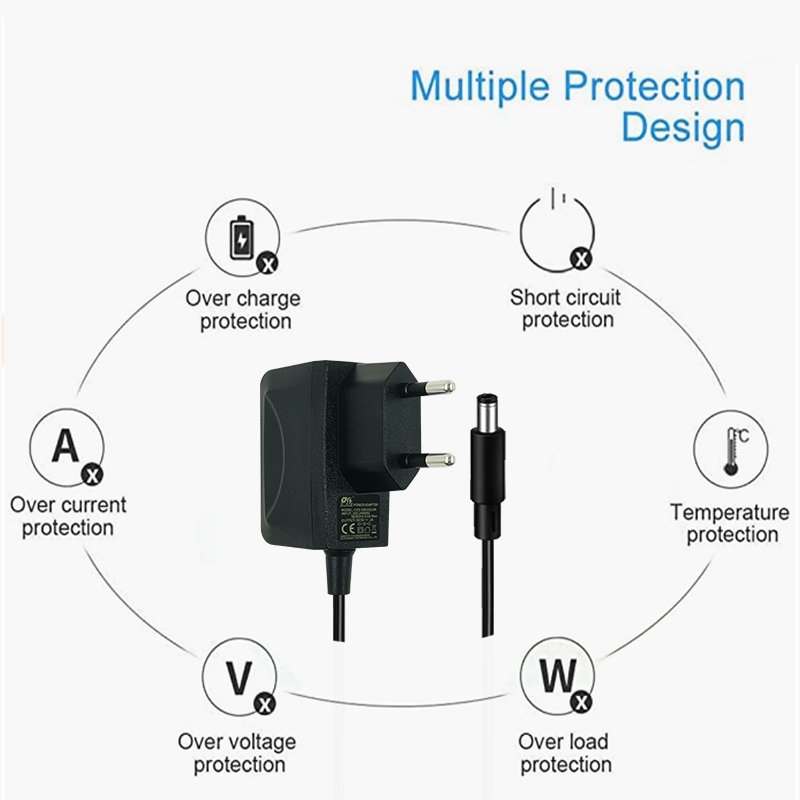 US EU plug switching power adapter 5V2A 5V 2A plug in power adaptor FCC CE UKCA CB RoHS REACH certified