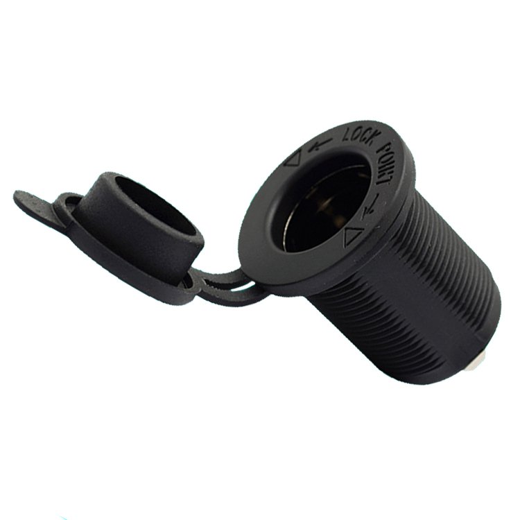 12V Power socket Plug Cigarette Lighter Socket for Car Marine Motorcycle ATV RV Power Outlet Socket