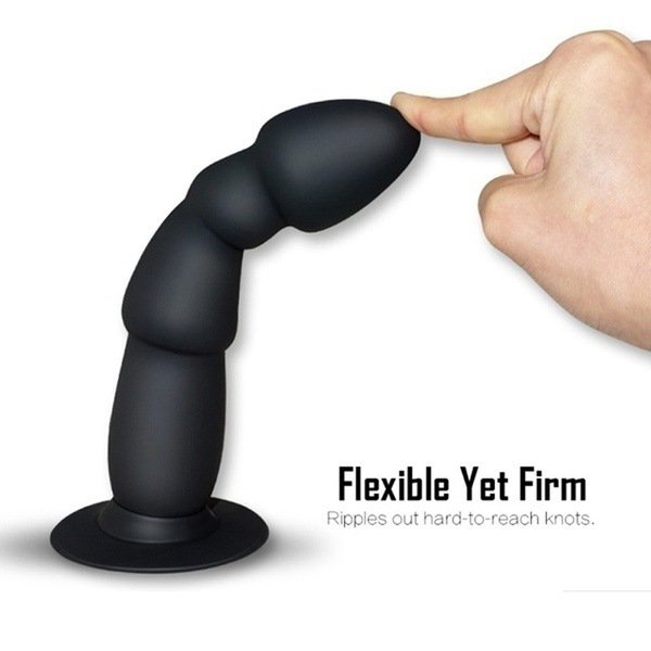 Gradient Design Flexible Silicone 10 Modes Vibrating Butt Plug Plentiful Pleasure Anal Plug For Woman Man