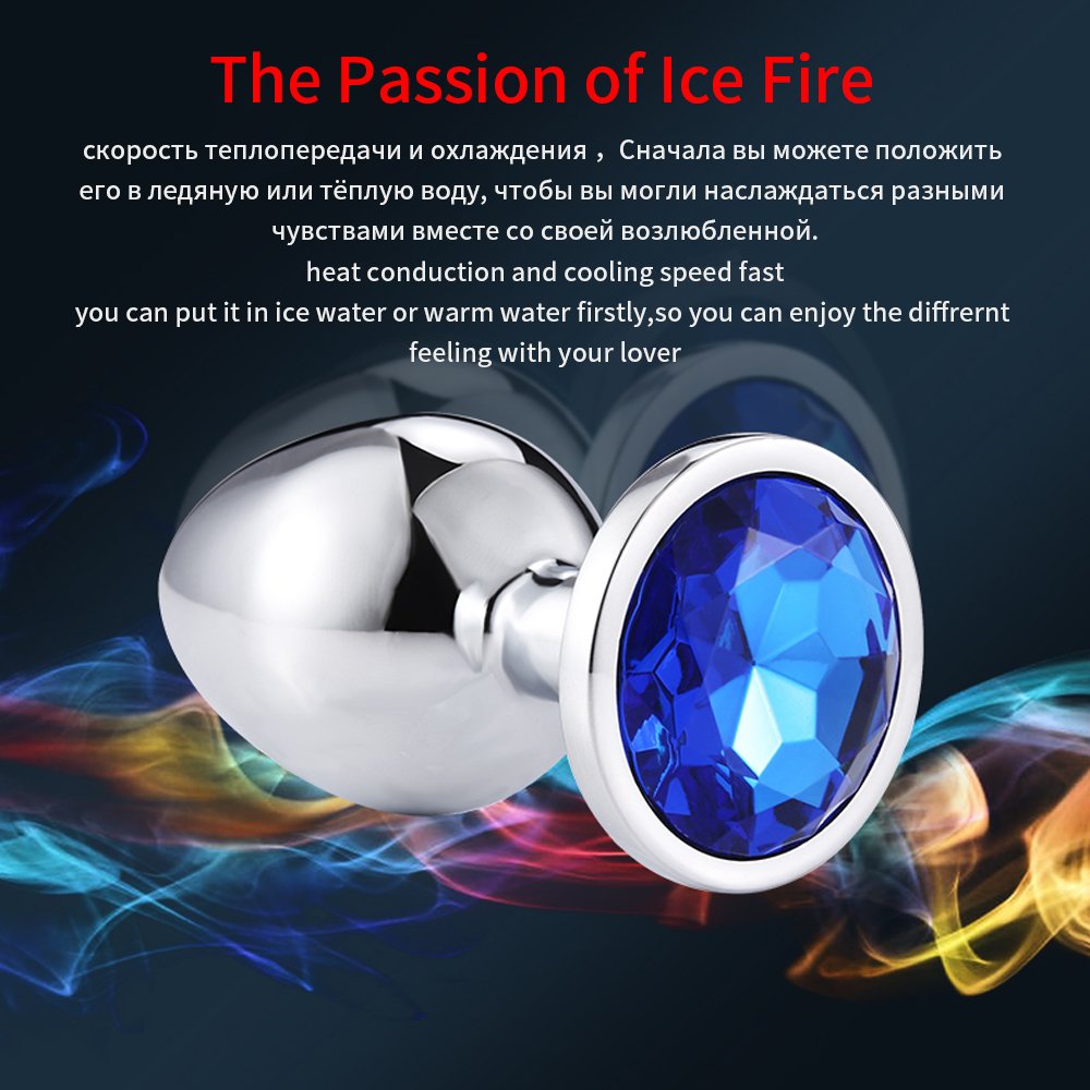 Heart Shaped Butt Plug Sex Toys Metal Anal Plugs Women Plugs Anal Trainer ForWomen Dildo Erotic Massager Stimulator Anal Trainer