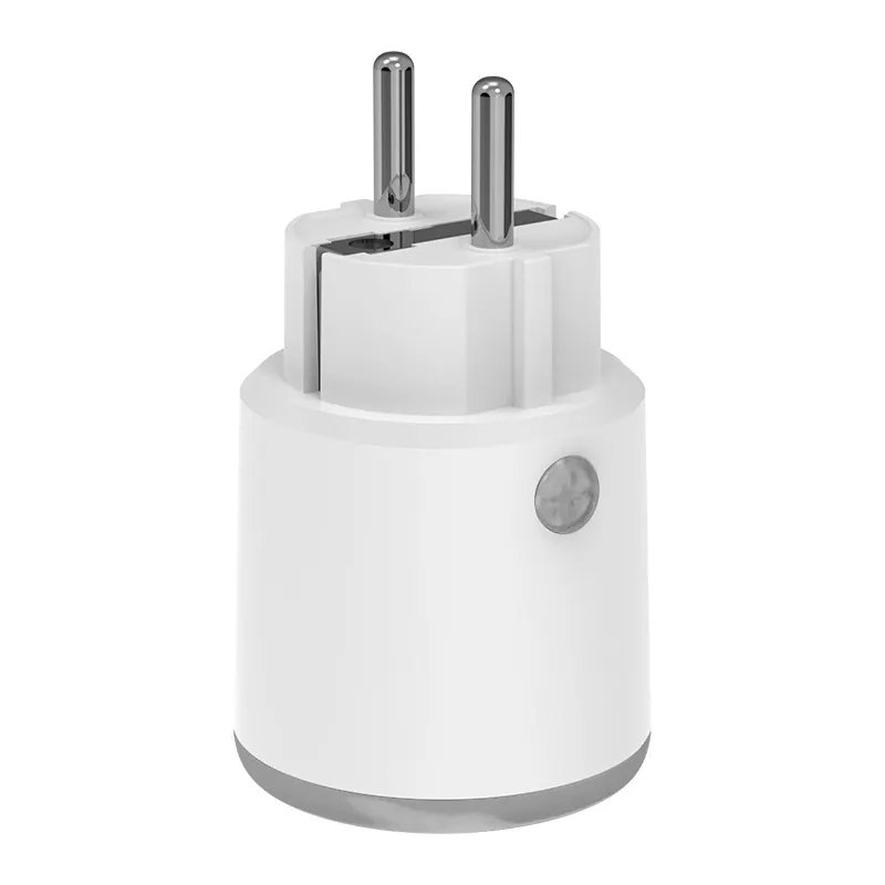 tuya zigbee smart remote control FR france socket plug outlet with power meter monitor work with alexa and google home