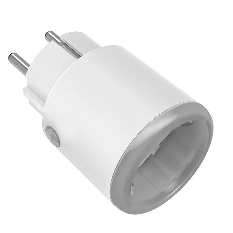 tuya zigbee smart remote control FR france socket plug outlet with power meter monitor work with alexa and google home