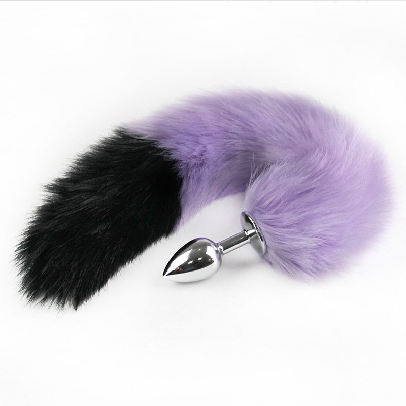 Wholesale 20 Colorful Anal Tails Sex Games Erotic Adult Sex Product Fox Tail Anal Plug
