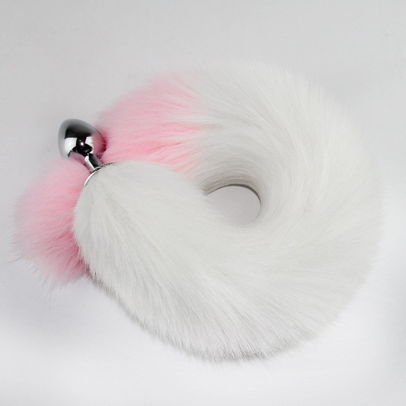 Wholesale 20 Colorful Anal Tails Sex Games Erotic Adult Sex Product Fox Tail Anal Plug