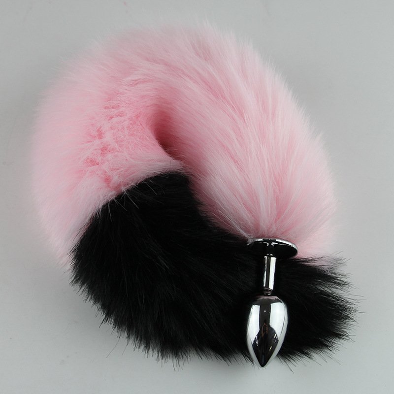 Wholesale 20 Colorful Anal Tails Sex Games Erotic Adult Sex Product Fox Tail Anal Plug