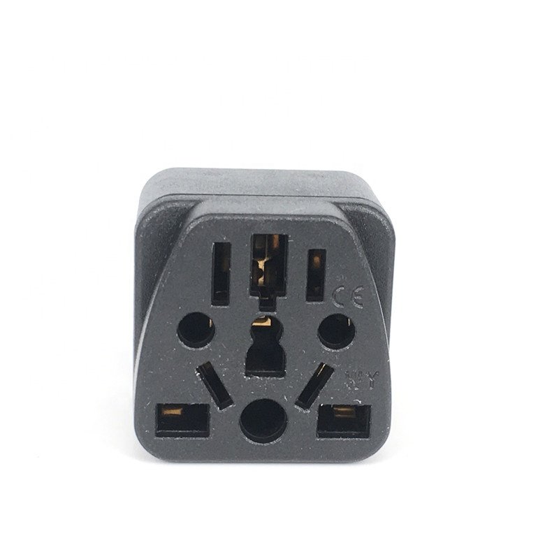 US Travel Plug Adapter EU/UK/AU/in/CN/JP/Asia/Italy/Brazil worldwide to USA (Type B)3 Prong Grounded USA Wall Plug international