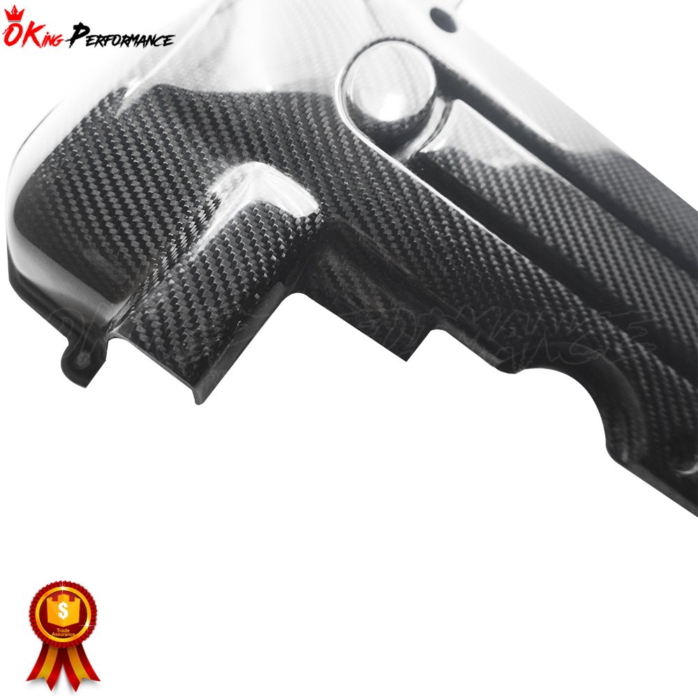 Carbon Fiber Spark Plug Cover For Toyota Supra MK4 A80 JZA80 MKIV Car Accessories