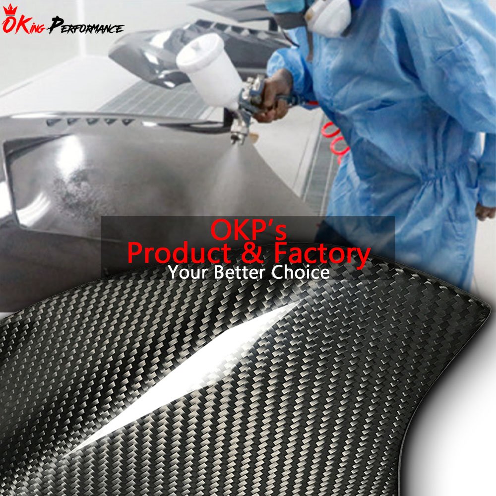 Carbon Fiber Spark Plug Cover For Toyota Supra MK4 A80 JZA80 MKIV Car Accessories