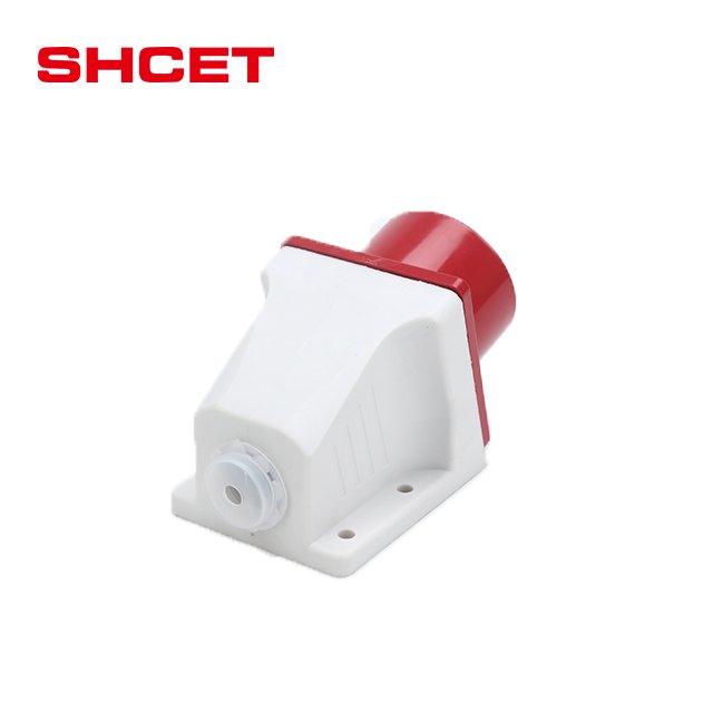 Hot selling P44 380V 16a 3phase 5pin plug industrial wall mount multiple plug and socket