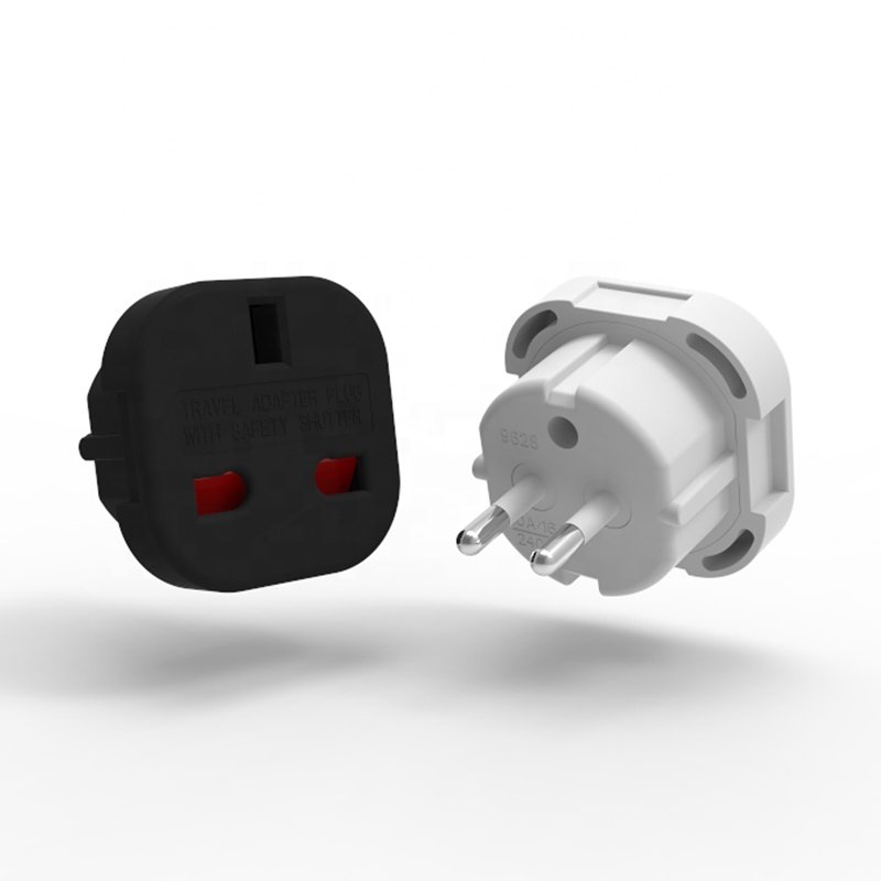 cantell Universal UK to EU 2Pin travel plug adapter For Home Appliances