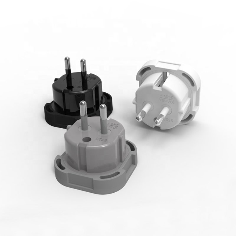 cantell Universal UK to EU 2Pin travel plug adapter For Home Appliances