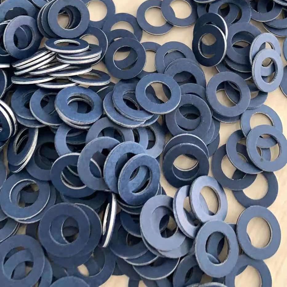 XZW high quality Oil drain plug gasket 90430 -12031 replacement blue with asbestos-free layer