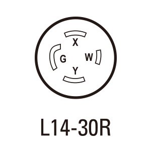L14-30R Locking Connector wire Twist Lock Adapter Female Connector 30 amp twist lock generator plug & connector