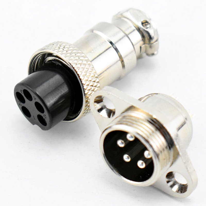 M16 Rhombus Panel-mounted Socket 2 3 4 5 6 7 8 9 10 Pin Connector GX16 Waterproof Plug Socket