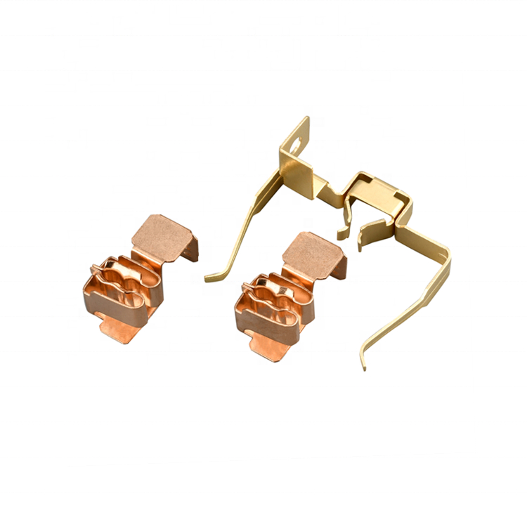 Euro extension socket power strip power strip schuko plug insert 4.8mm Italy brass pin 3 pin plug insert brass parts