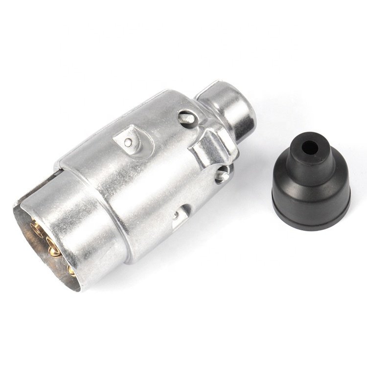 Towbar Towing Trailer Parts Trailer Connectors European trailer plug socket 7 pin plug set