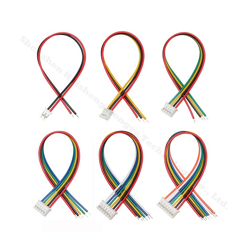 JST PH 2MM Pitch Connector Flat Ribbon Cable PH 2.0MM 2 3 4 5 6 7 8 9 10 12 Pin Wire Harness ZH 1.5 PH2.0 5Pin 6Pin 10Pin Plug