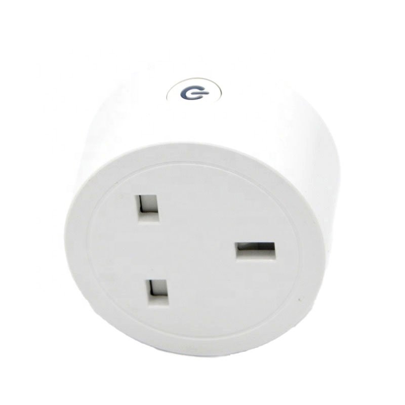 Tuya 16A UK WiFi Smart Plug Power Monitor Smart Socket APP Remote Control Compatible Alexa Google Assistant Google Assistant