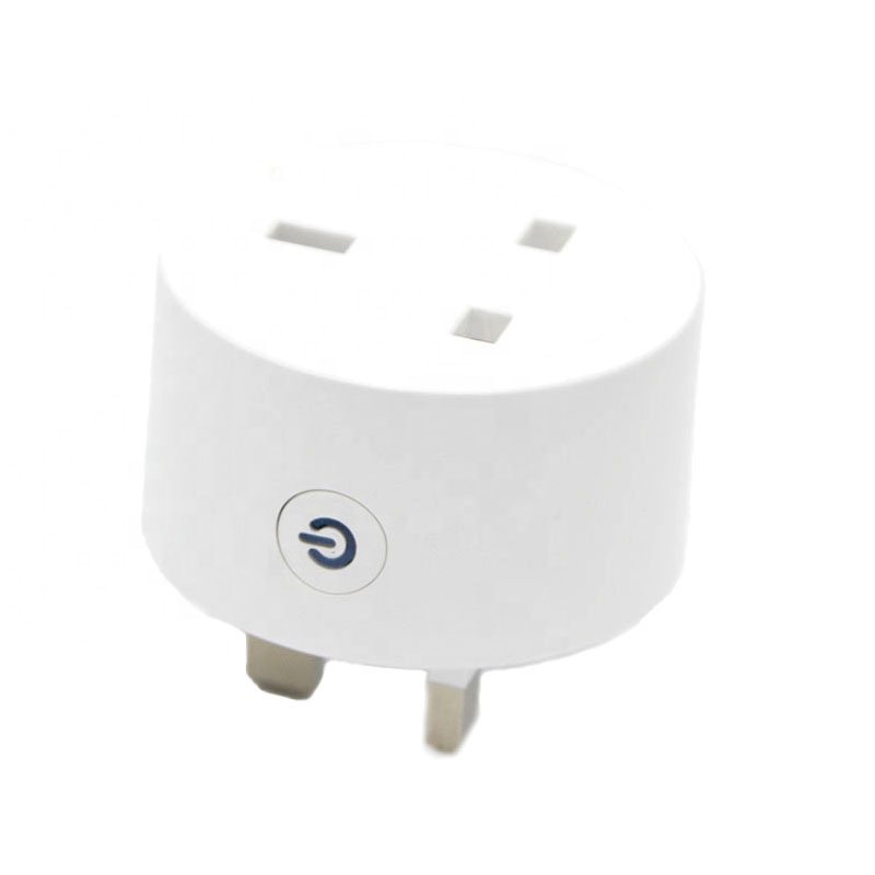 Tuya 16A UK WiFi Smart Plug Power Monitor Smart Socket APP Remote Control Compatible Alexa Google Assistant Google Assistant