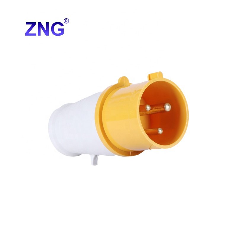110V Industrial 3 Pin Male Plug 32A-4H Industrial Site Plug
