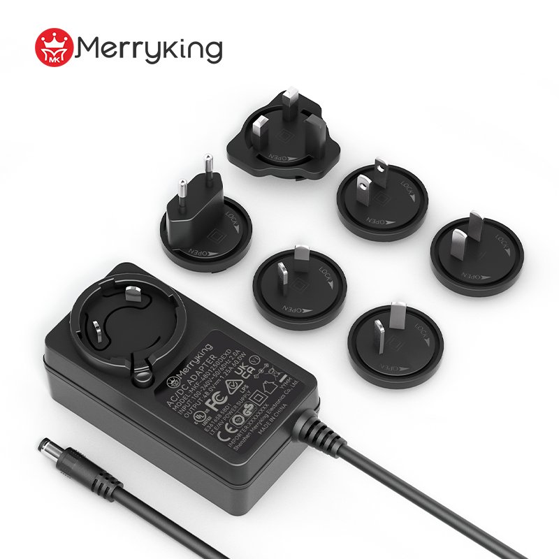 24V 2a 2.5A Power Supply Adapter with interchangeable plugs CE UL UK AU PSE KC BIS CN AR plugs for Water Purifier