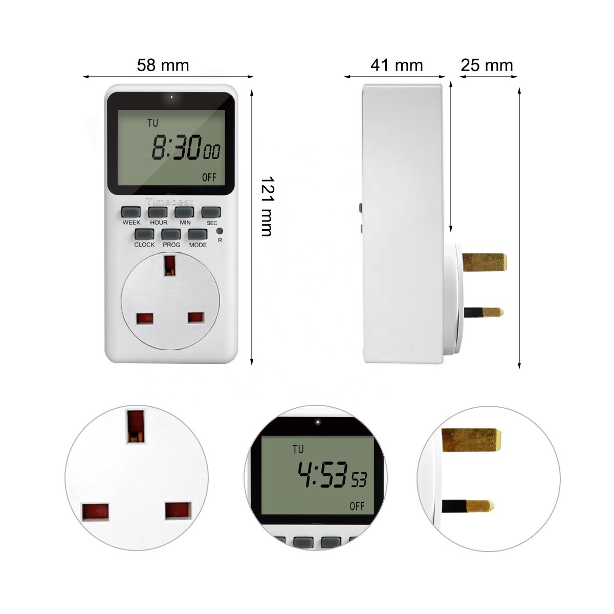 Hot-Sale Style Electric digital timer Prices with plug