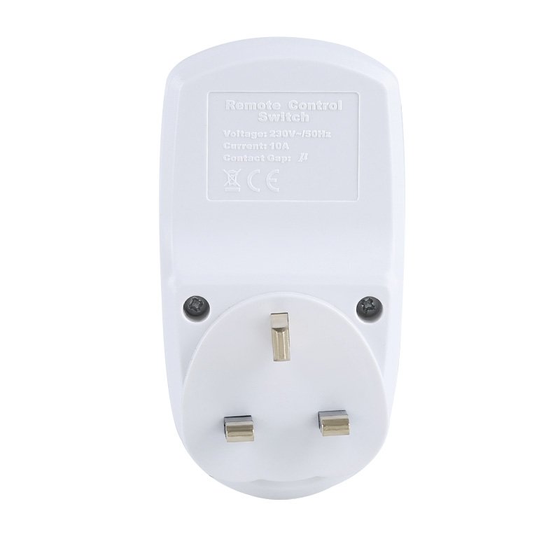 Remote control socket UK plug in power socket smart home plug rf control plug