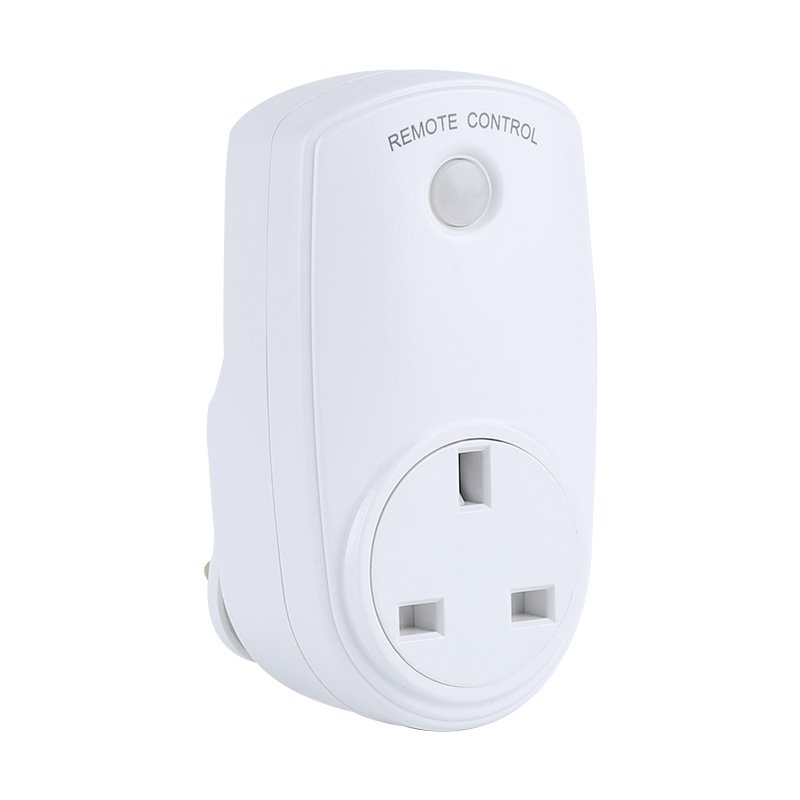 Remote control socket UK plug in power socket smart home plug rf control plug