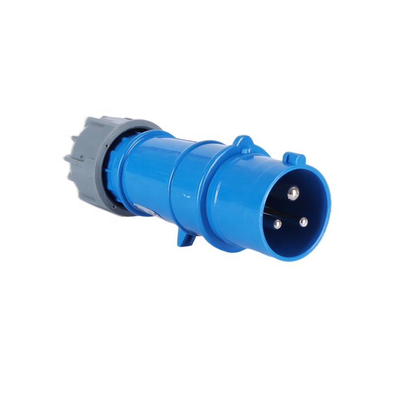 Fast Connecting ZNG-0132 Round Pole 3 Pin 230V/240V 16A Industrial Male And Female Plug