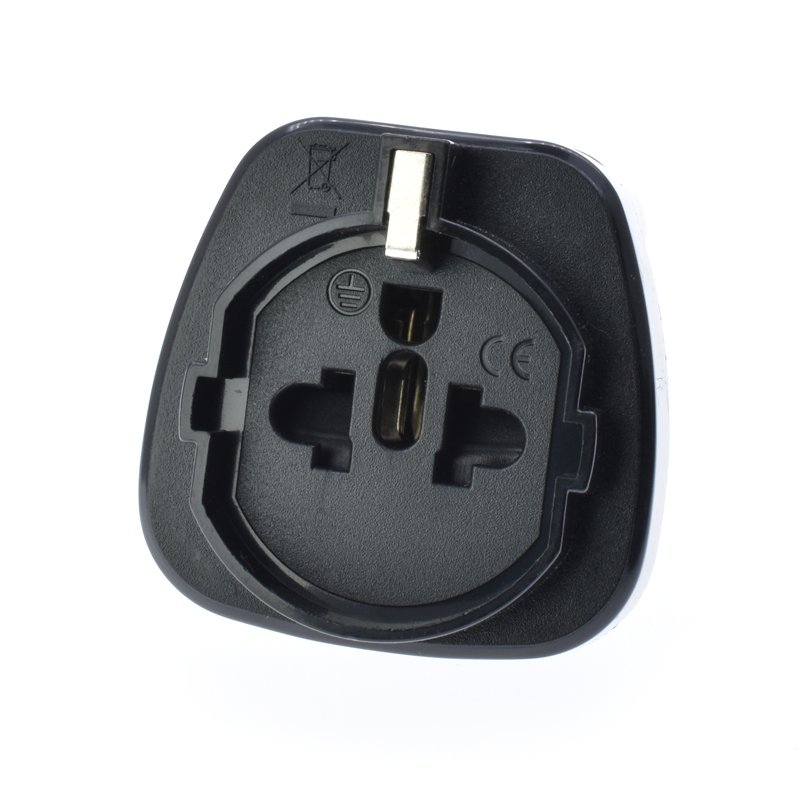 universal to EU plug adapter schuko 16A 250V Type F round 2 pins conversion plug US America adapter for European France Greece