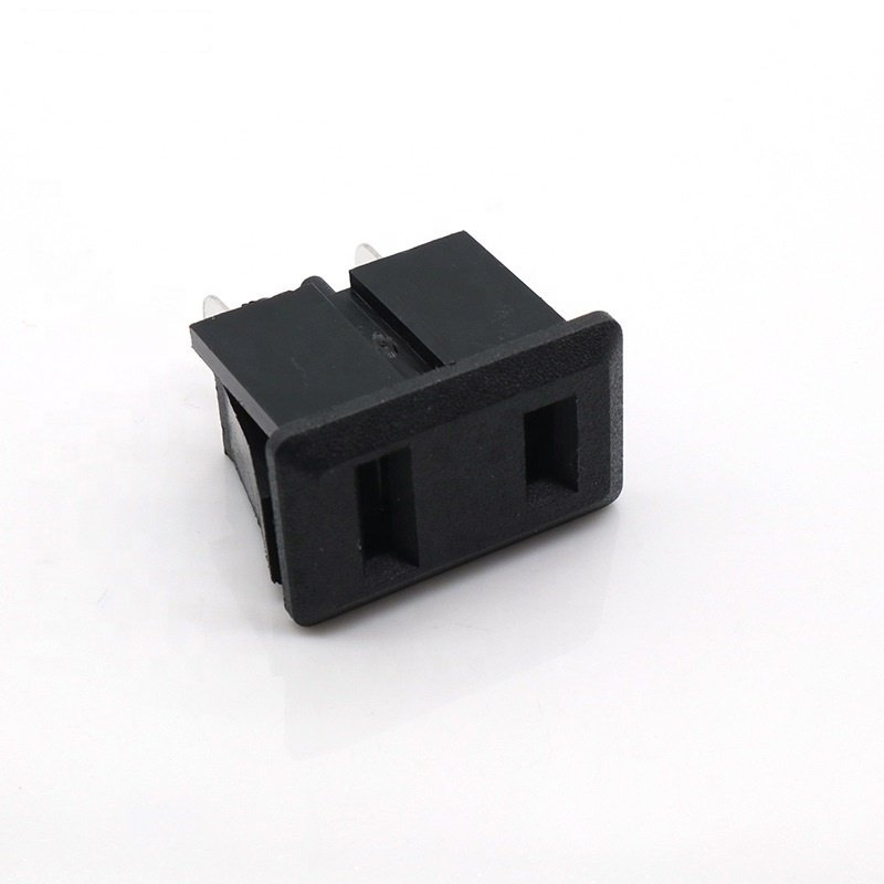 AC Power Outlet 125V AC Socket Outlet AC-09 AC Power Socket 2 Pin, Female,