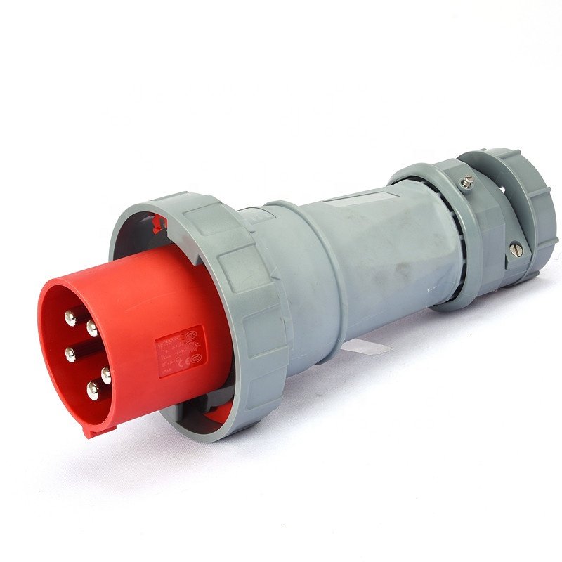KRIPAL 125A IP67 5 Pin 400v Industrial Electrical Plug and Socket
