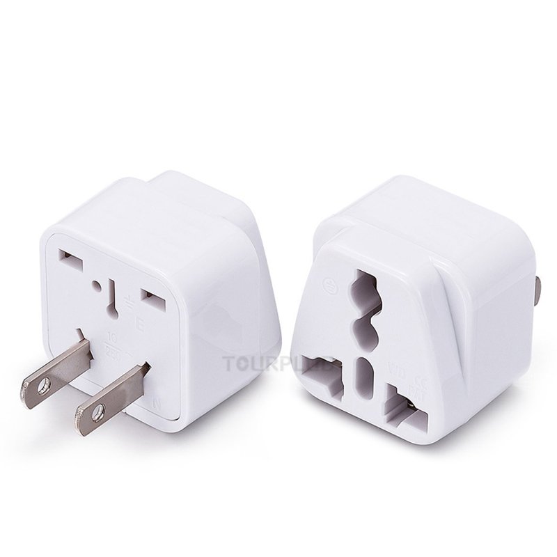 Fast shipping universal travel adapter to US Japan Thailand Type A2 flat pins 10A 250V AC Power Plug Travel Converter