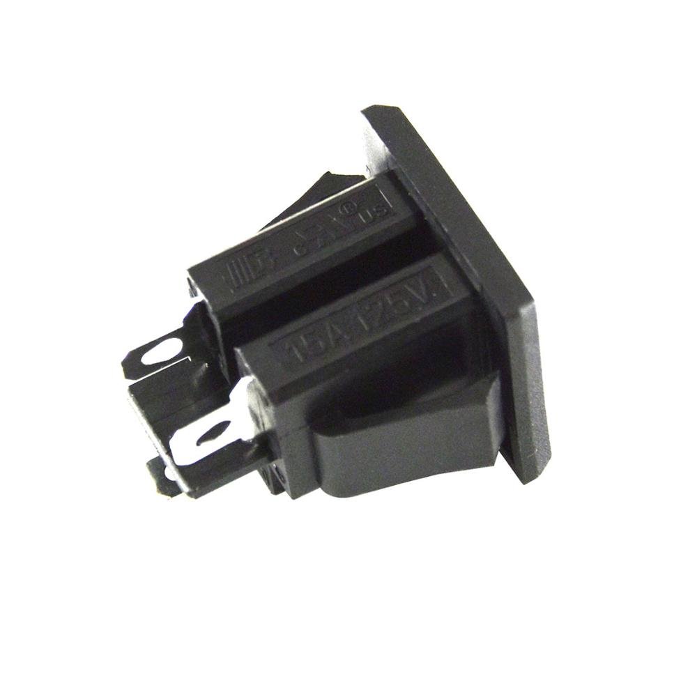 US 15A 125V AC 3Pin Power Socket Outlet Plug Power Receptacle with 3pcs Wiring