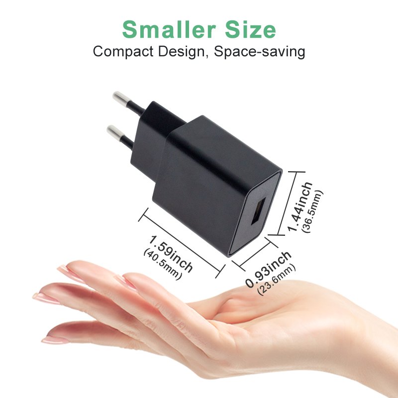 Merryking EU Plug FCC UL CB PSB Certificate singapore safety mark uk dual port 5V1.5A 5V2A 5V2.1A white usb charger