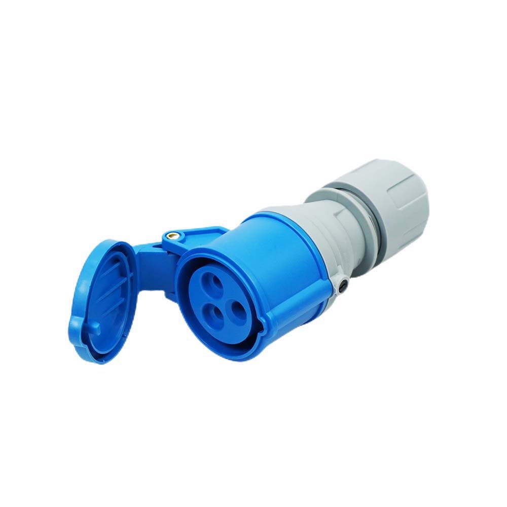IP44 16A 240V Panel mounted CEE industrial plug and socket