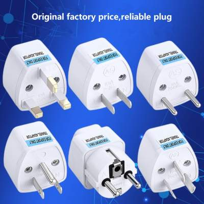 Anen AU EU US UK ZA Standard International Travel Power Plug 10A/13A 2Pins/3Pins Plug And Socket