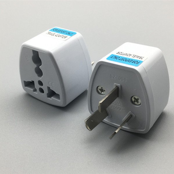 Anen AU EU US UK ZA Standard International Travel Power Plug 10A/13A 2Pins/3Pins Plug And Socket