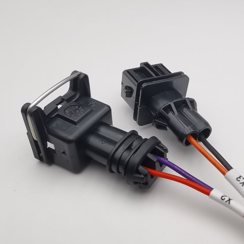 2 Pin Fuel Pump Plug Wire Harness Connector Fit 282189-1 DJ7021A-3.5-21
