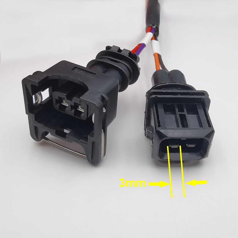 2 Pin Fuel Pump Plug Wire Harness Connector Fit 282189-1 DJ7021A-3.5-21