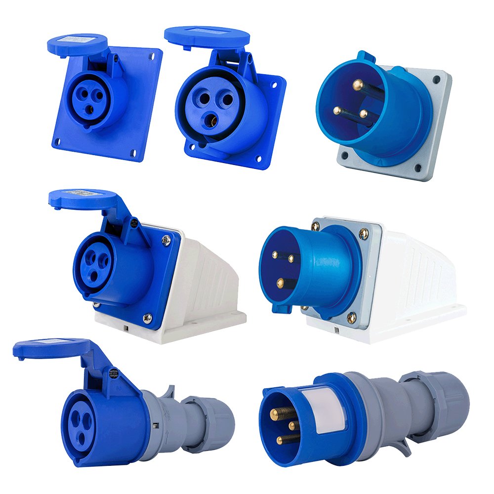 3 Pin 16A Industrial Male And Female Plug Tomada 16A Industrial 23 Pin Control Industrial Plug 150A 4Pin Plastic Industrial Plug