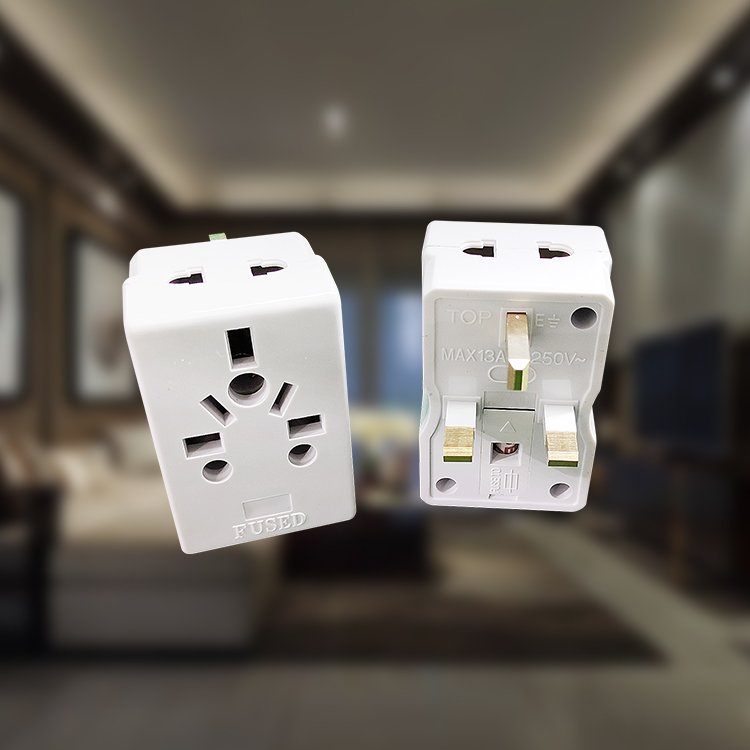 7296 AC 5A India Plug Adapter EU Converter Factory